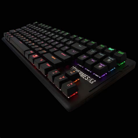 gamdias hermes e2 7-color tkl mechanical keyboard us|GAMDIAS Hermes E2, Mechanical Keyboard w/Brown Switches, .